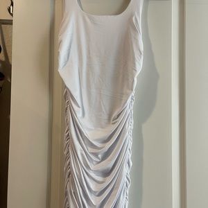 Ruched bodycon dress